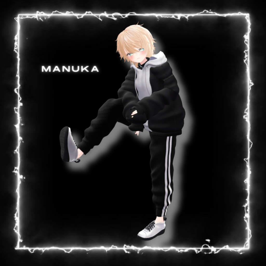 【19アバター対応】Black Of Shadow