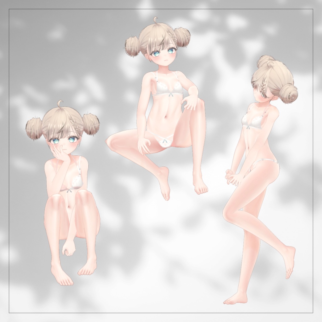 【マヌカ用】ポーズアニメーション(30種類)