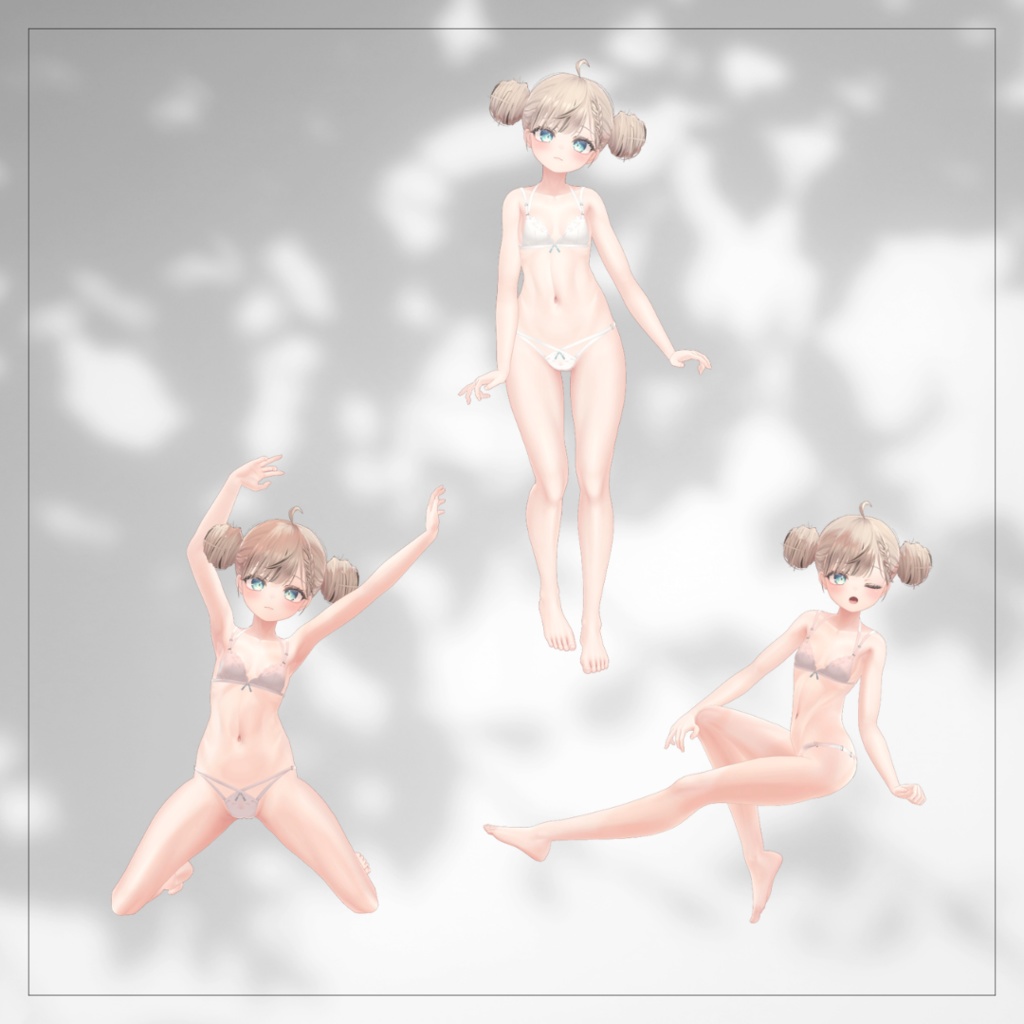 【マヌカ用】ポーズアニメーション(30種類)