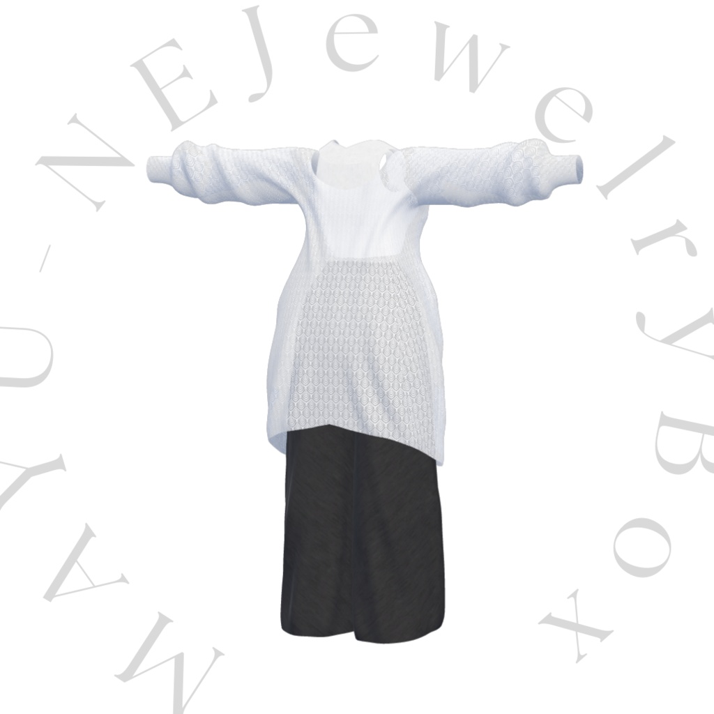 【森羅 ラシューシャ】ルーズシャツセット2