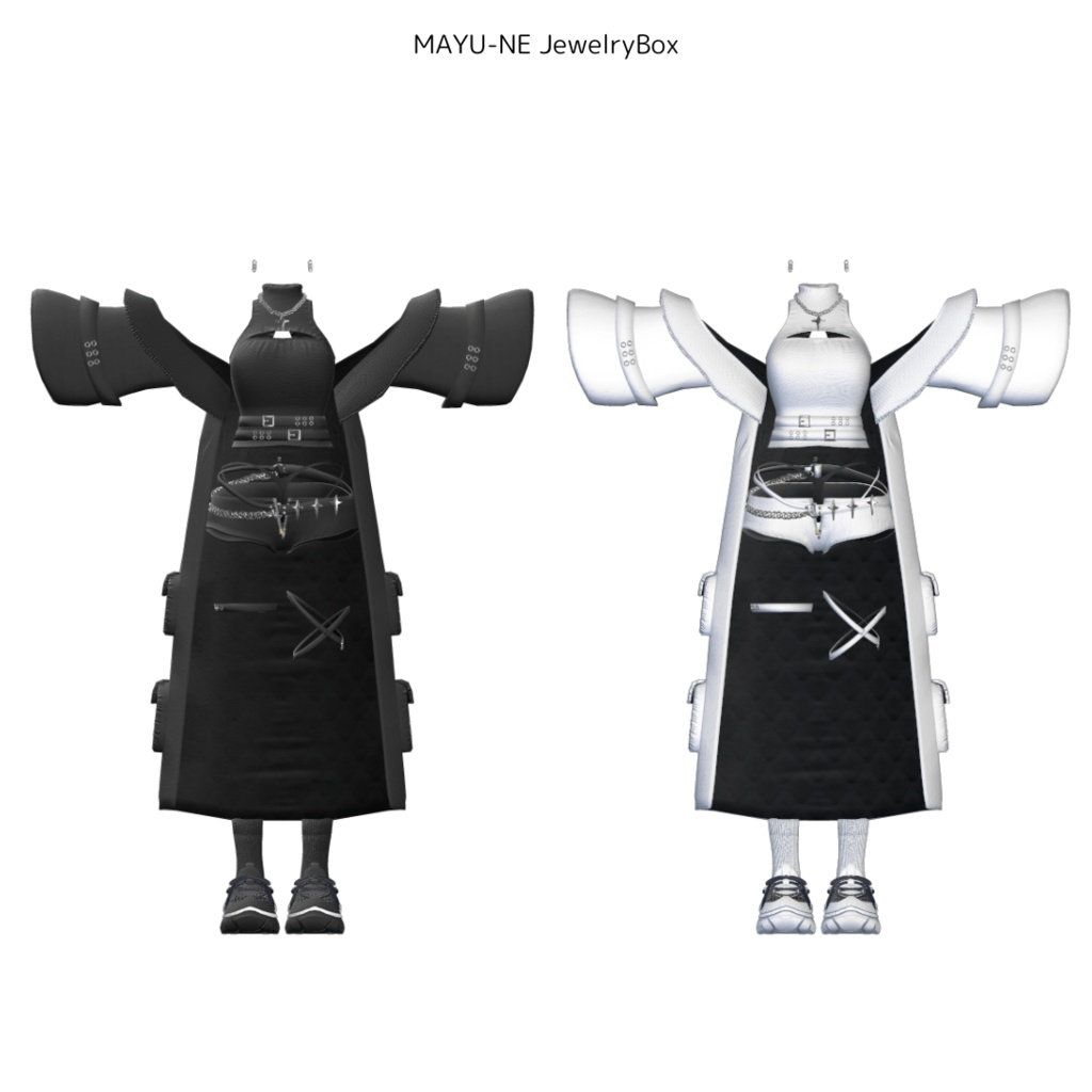 【4アバター対応】ミッドナイトシャドウ - 森羅 萌 桔梗 ラシューシャ