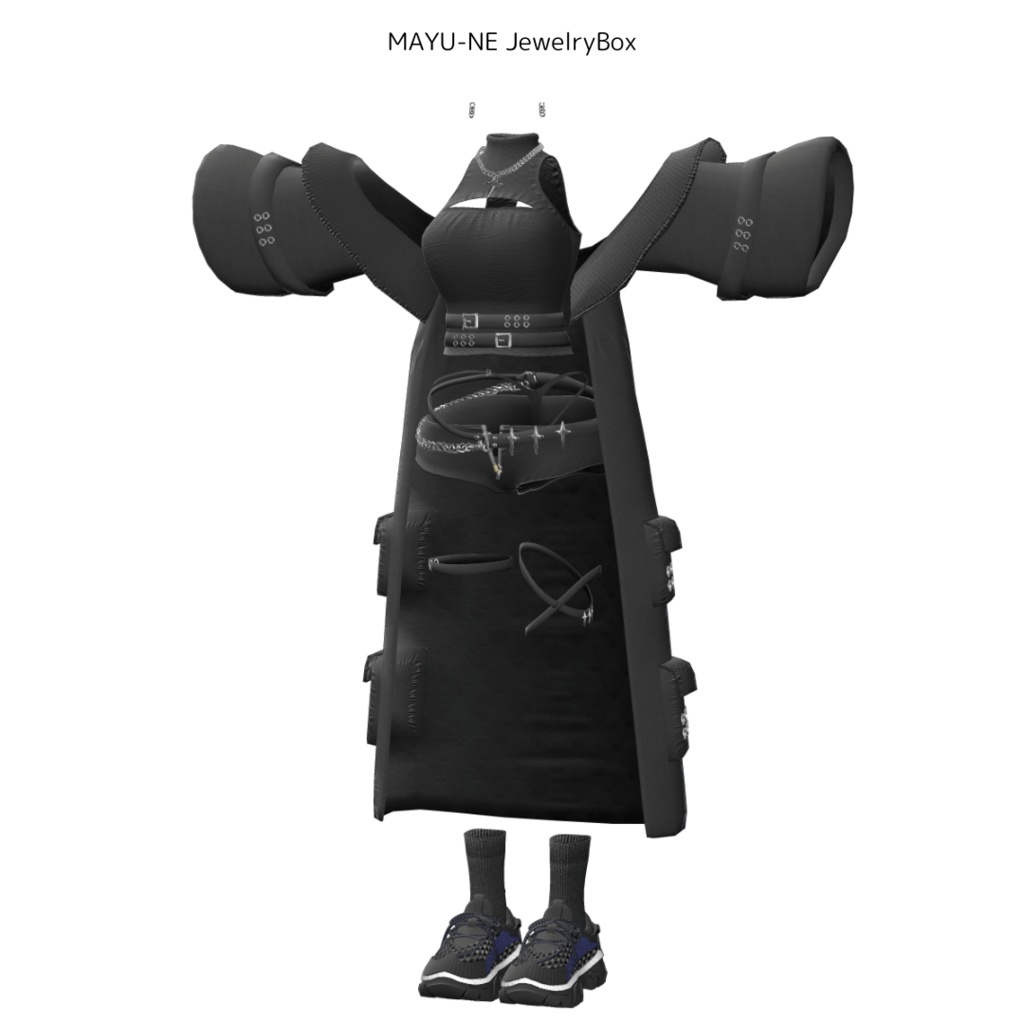 【4アバター対応】ミッドナイトシャドウ - 森羅 萌 桔梗 ラシューシャ