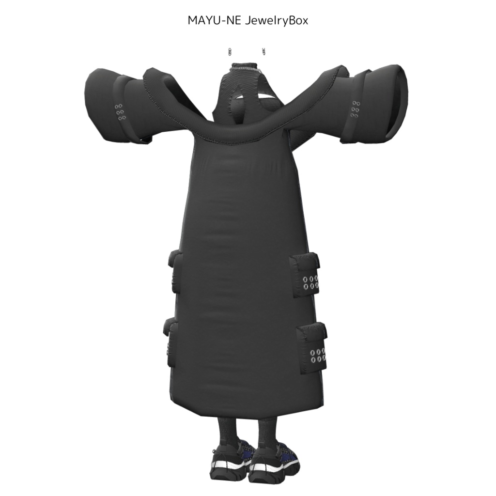 【4アバター対応】ミッドナイトシャドウ - 森羅 萌 桔梗 ラシューシャ