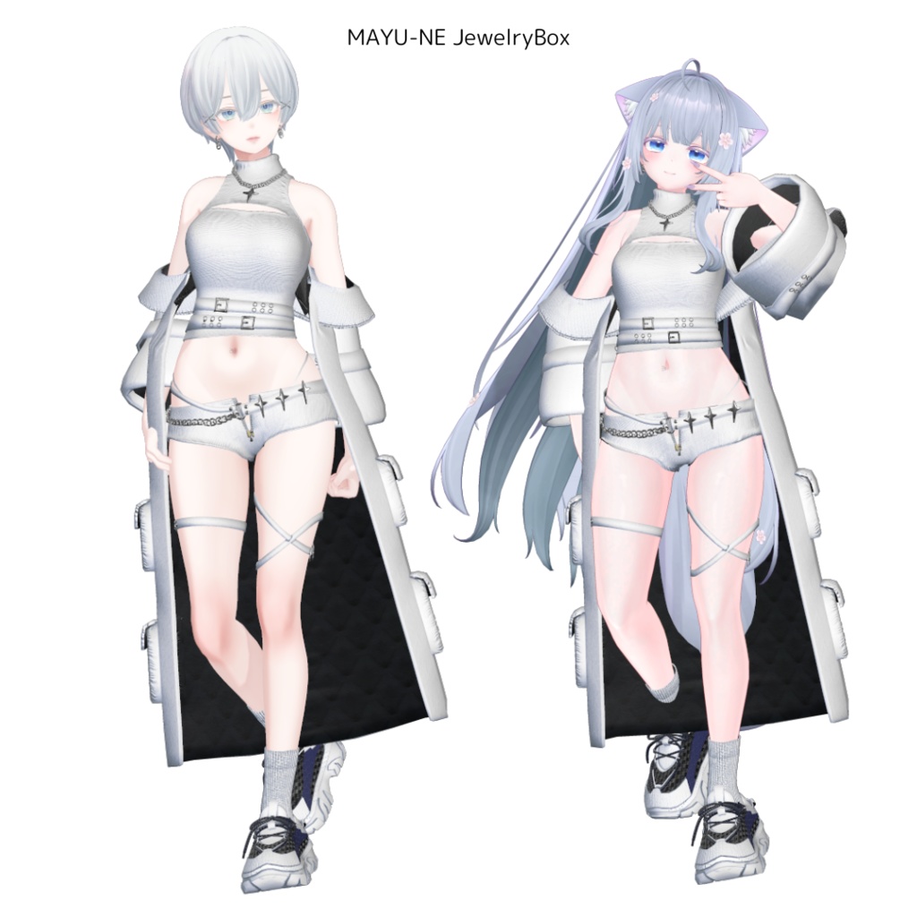 【4アバター対応】ミッドナイトシャドウ - 森羅 萌 桔梗 ラシューシャ