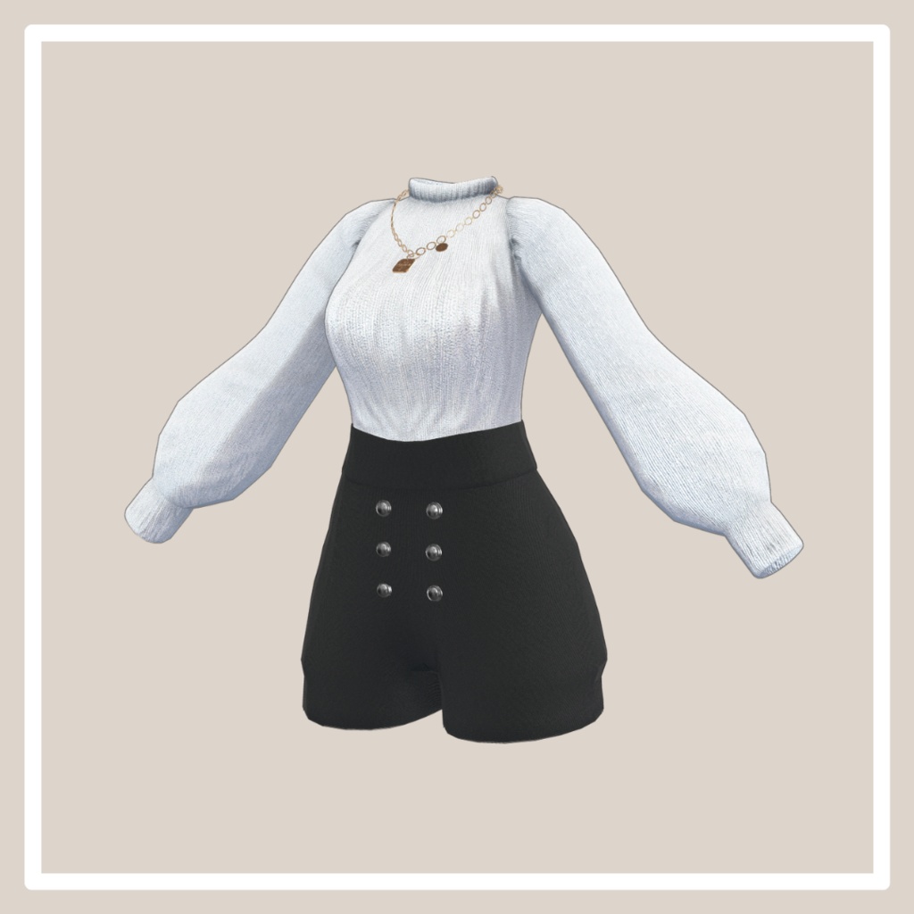 【26アバター対応】大人ブラウスセット