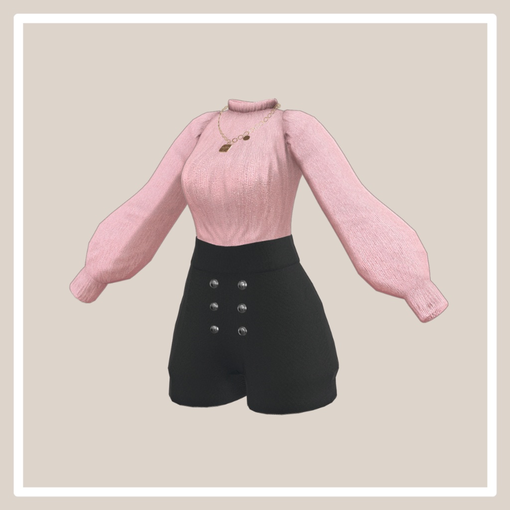 【26アバター対応】大人ブラウスセット