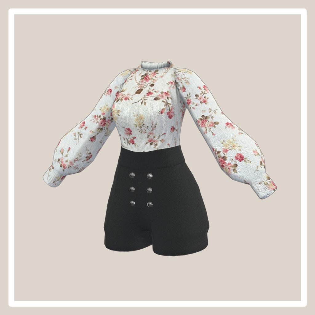 【26アバター対応】大人ブラウスセット