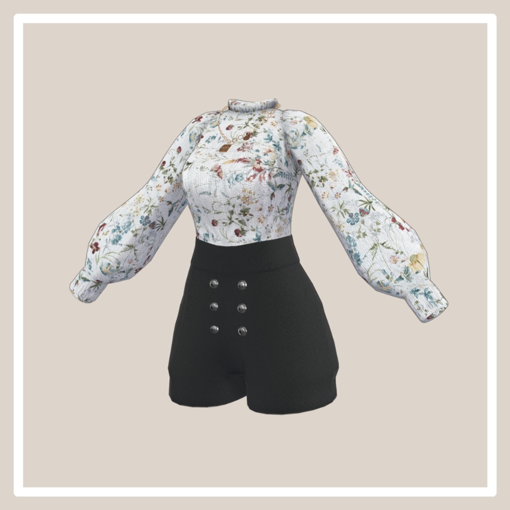 【26アバター対応】大人ブラウスセット