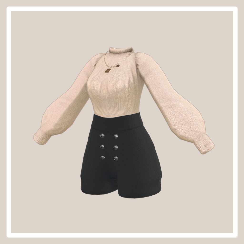 【26アバター対応】大人ブラウスセット