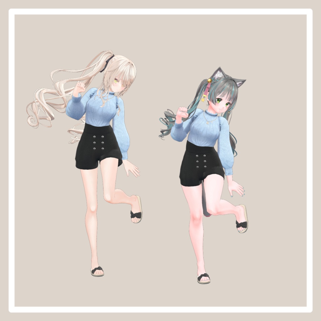 【26アバター対応】大人ブラウスセット