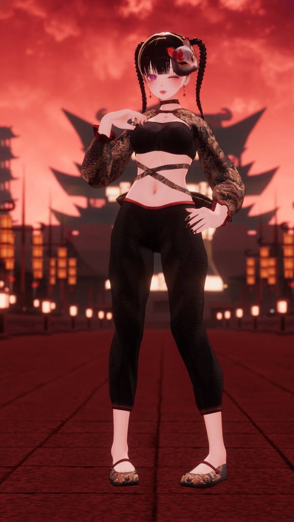 【8アバター対応】ジョガーチャイナ