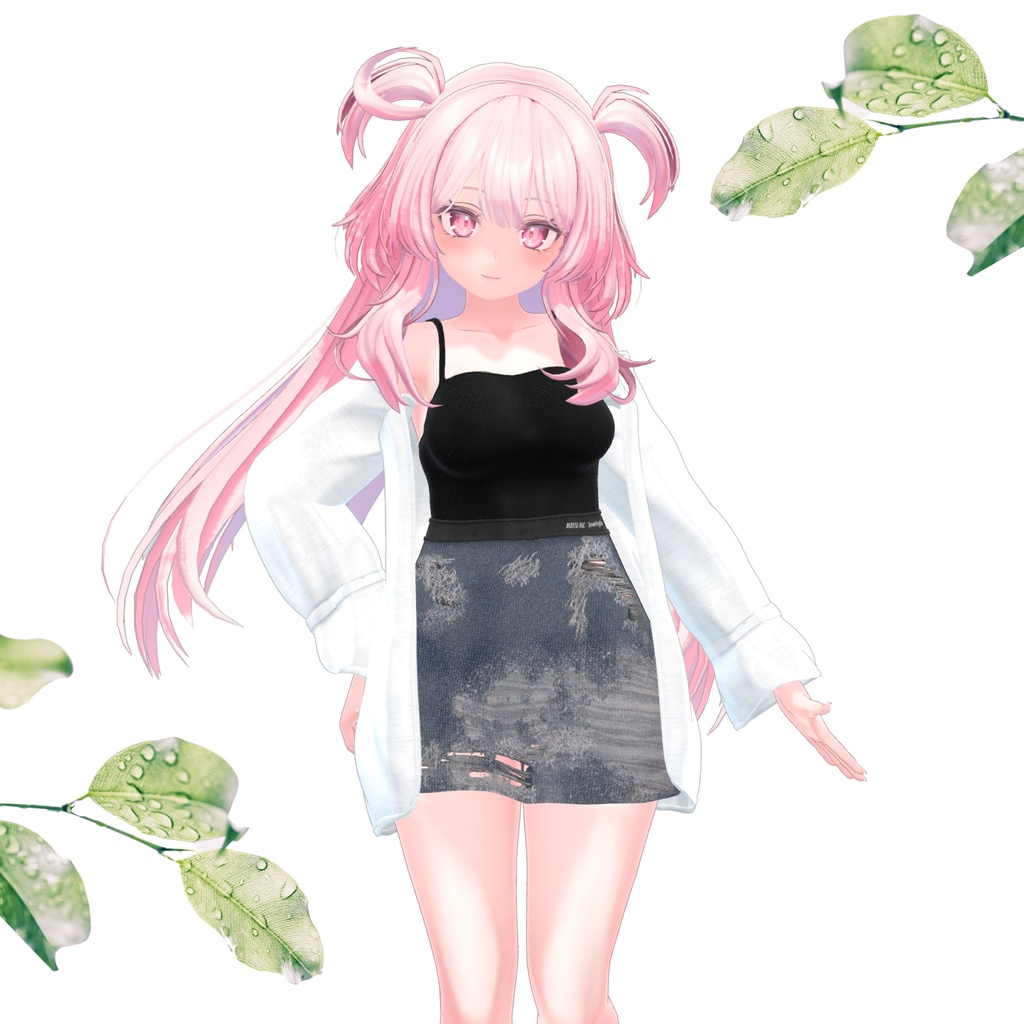 【27アバター対応】ルーズシャツセットREMAKE