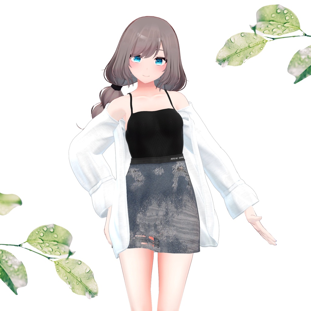 【27アバター対応】ルーズシャツセットREMAKE