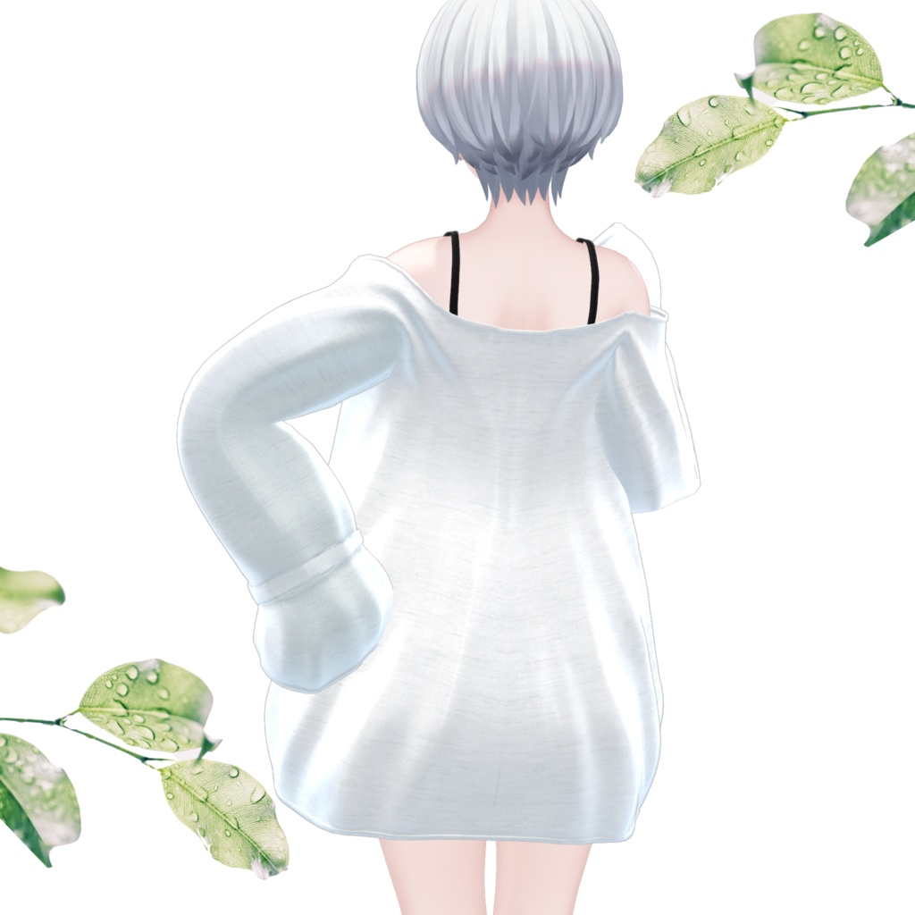 【27アバター対応】ルーズシャツセットREMAKE