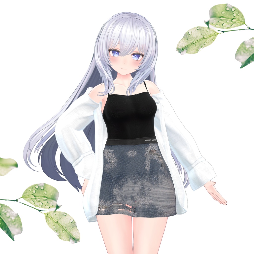 【27アバター対応】ルーズシャツセットREMAKE