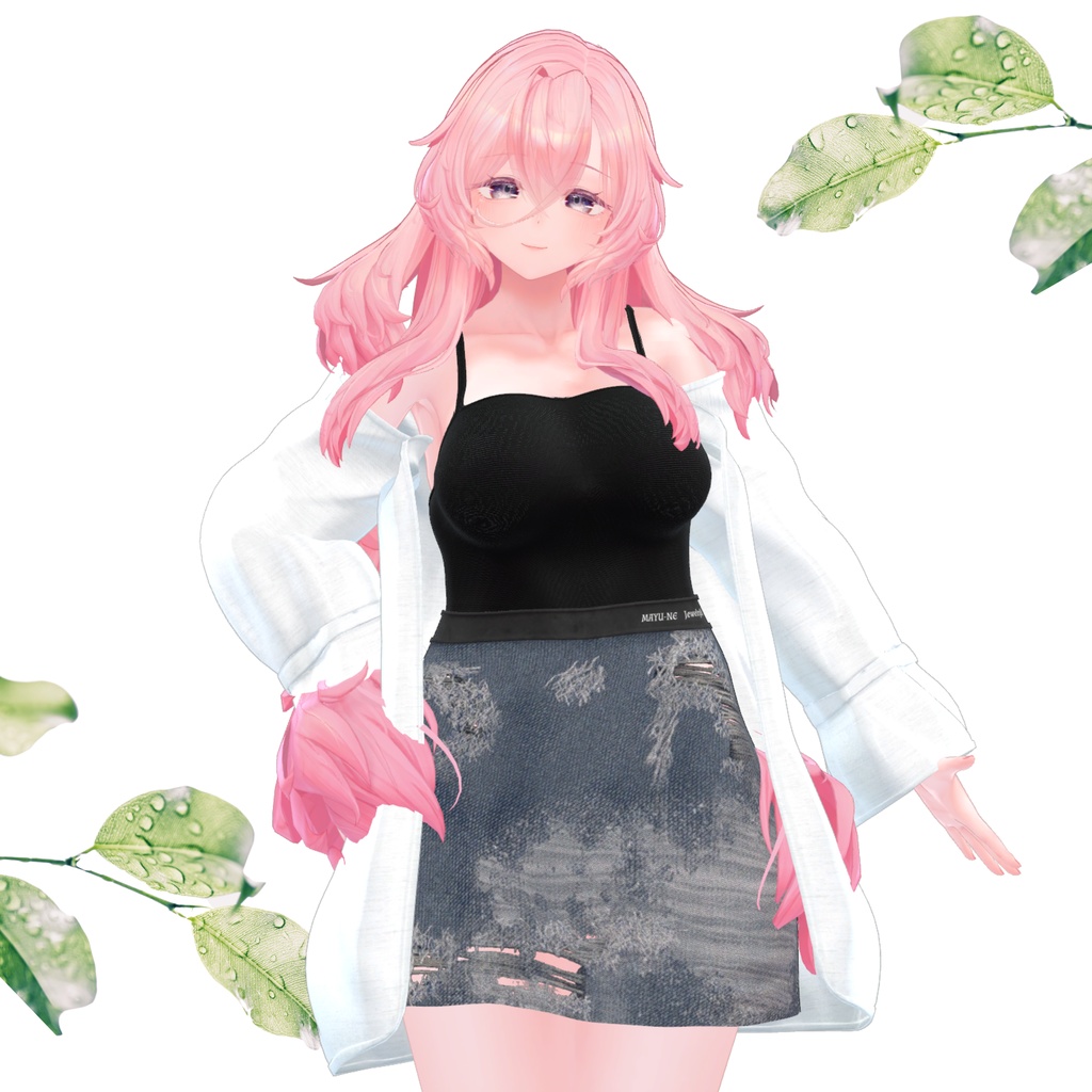 【27アバター対応】ルーズシャツセットREMAKE