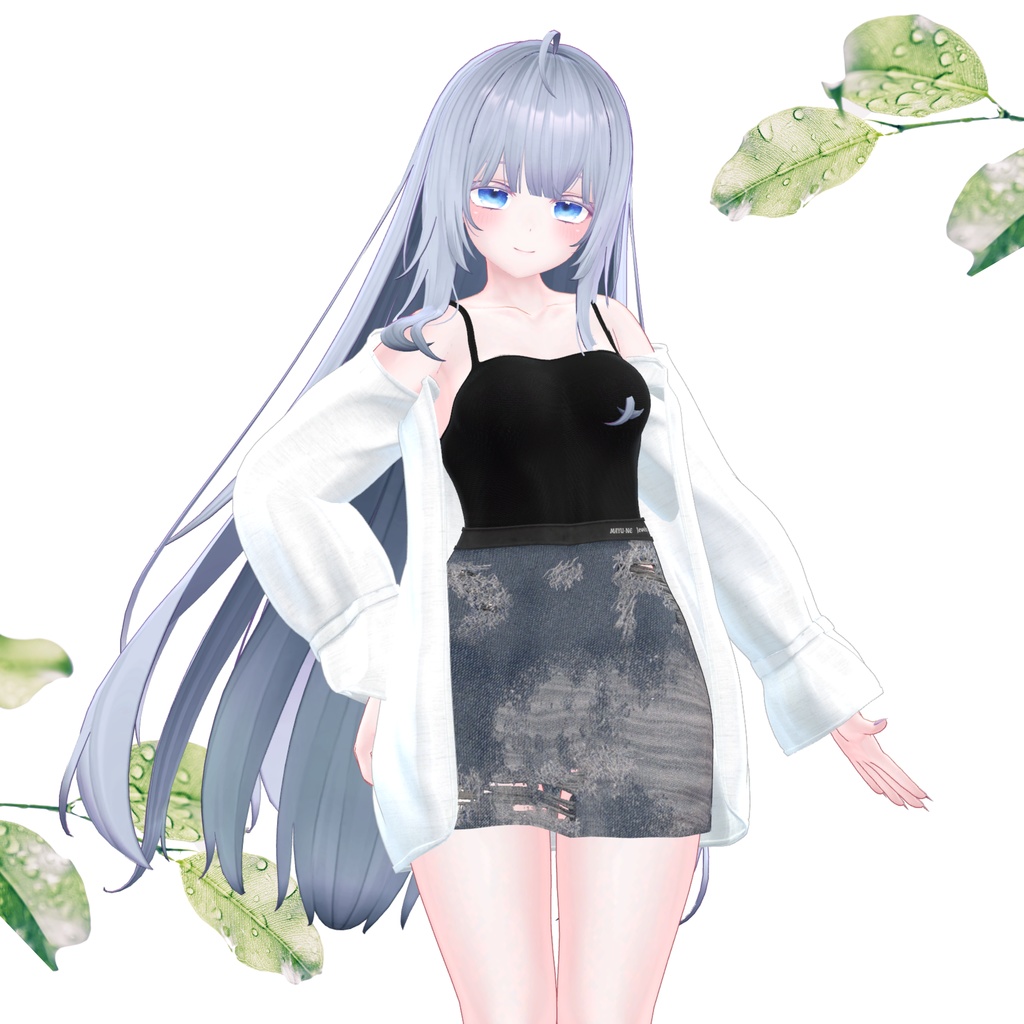 【27アバター対応】ルーズシャツセットREMAKE