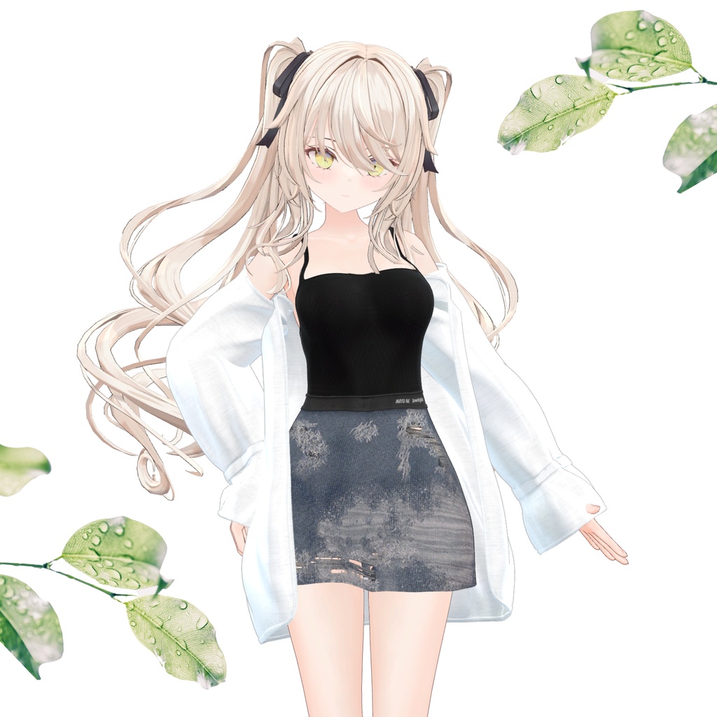 【27アバター対応】ルーズシャツセットREMAKE