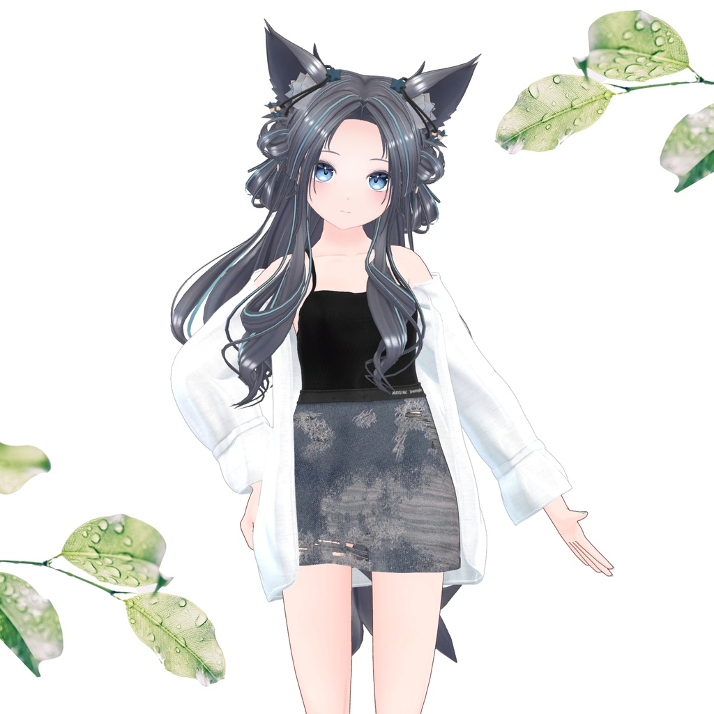 【27アバター対応】ルーズシャツセットREMAKE