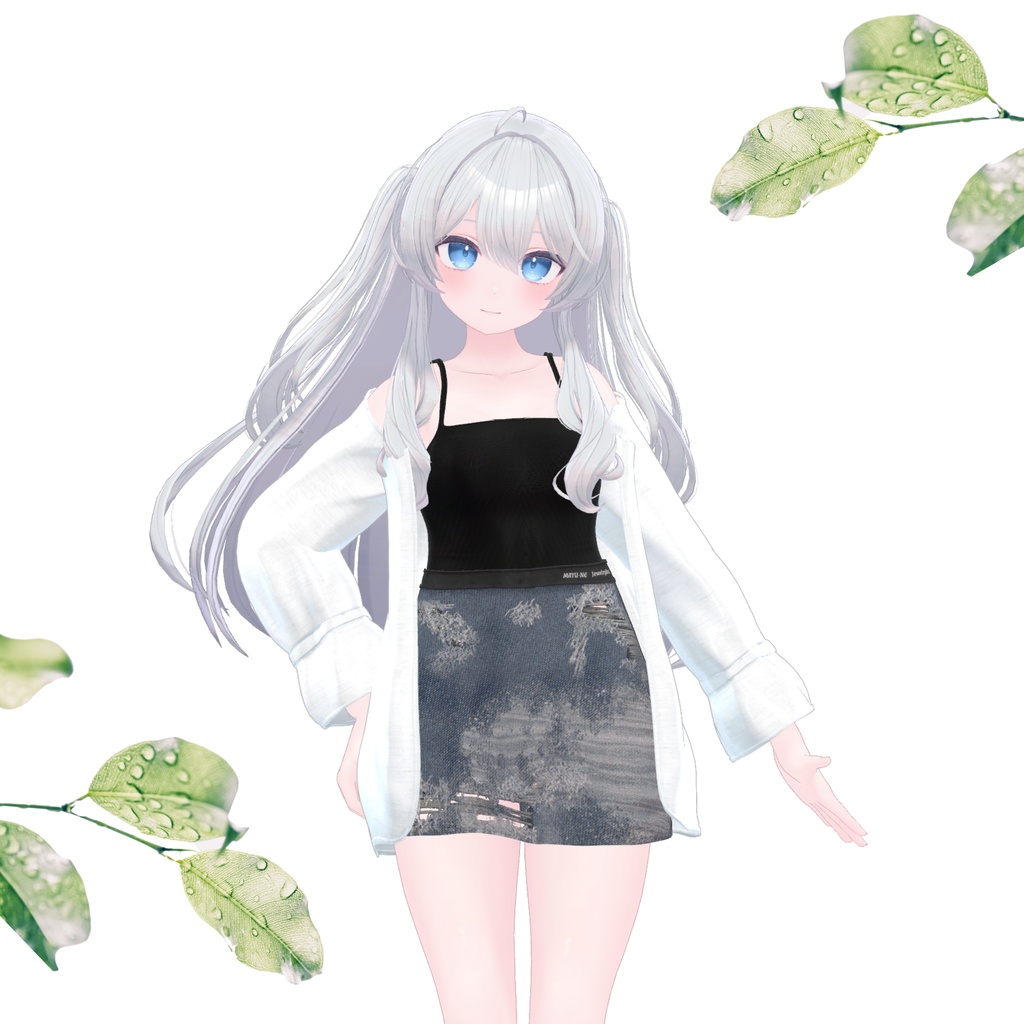 【27アバター対応】ルーズシャツセットREMAKE