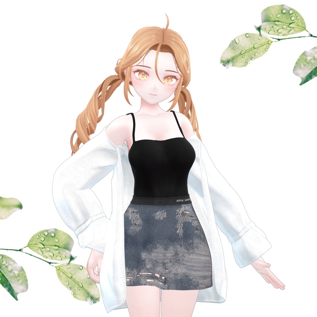 【27アバター対応】ルーズシャツセットREMAKE