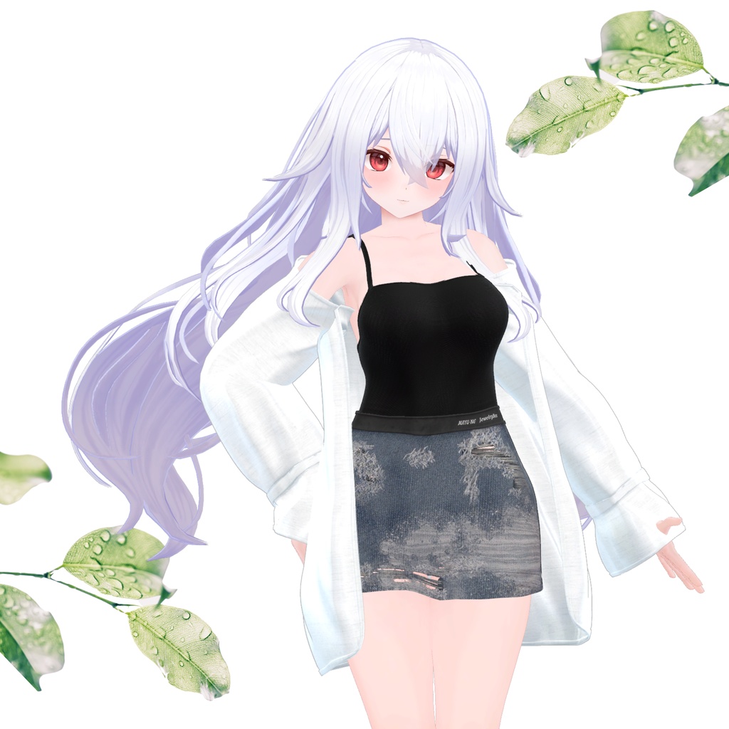 【27アバター対応】ルーズシャツセットREMAKE