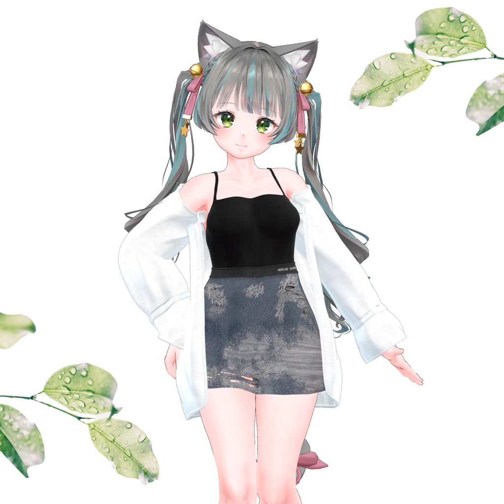 【27アバター対応】ルーズシャツセットREMAKE