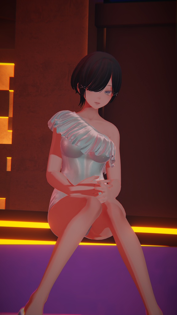 【6アバター対応】モノキニ水着 MA対応