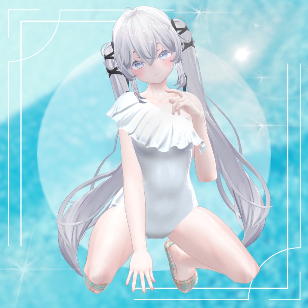 【6アバター対応】モノキニ水着 MA対応