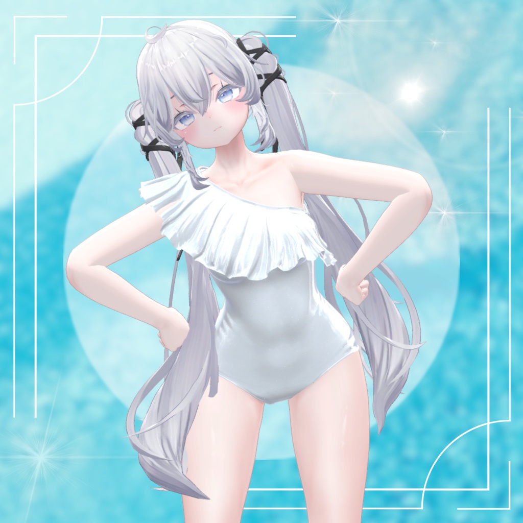 【6アバター対応】モノキニ水着 MA対応