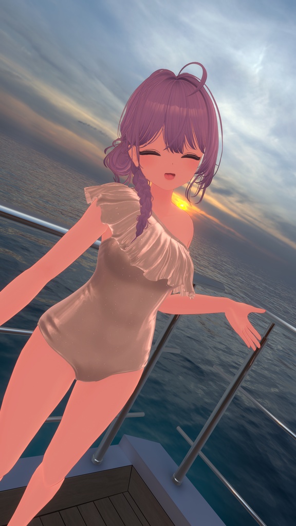 【6アバター対応】モノキニ水着 MA対応