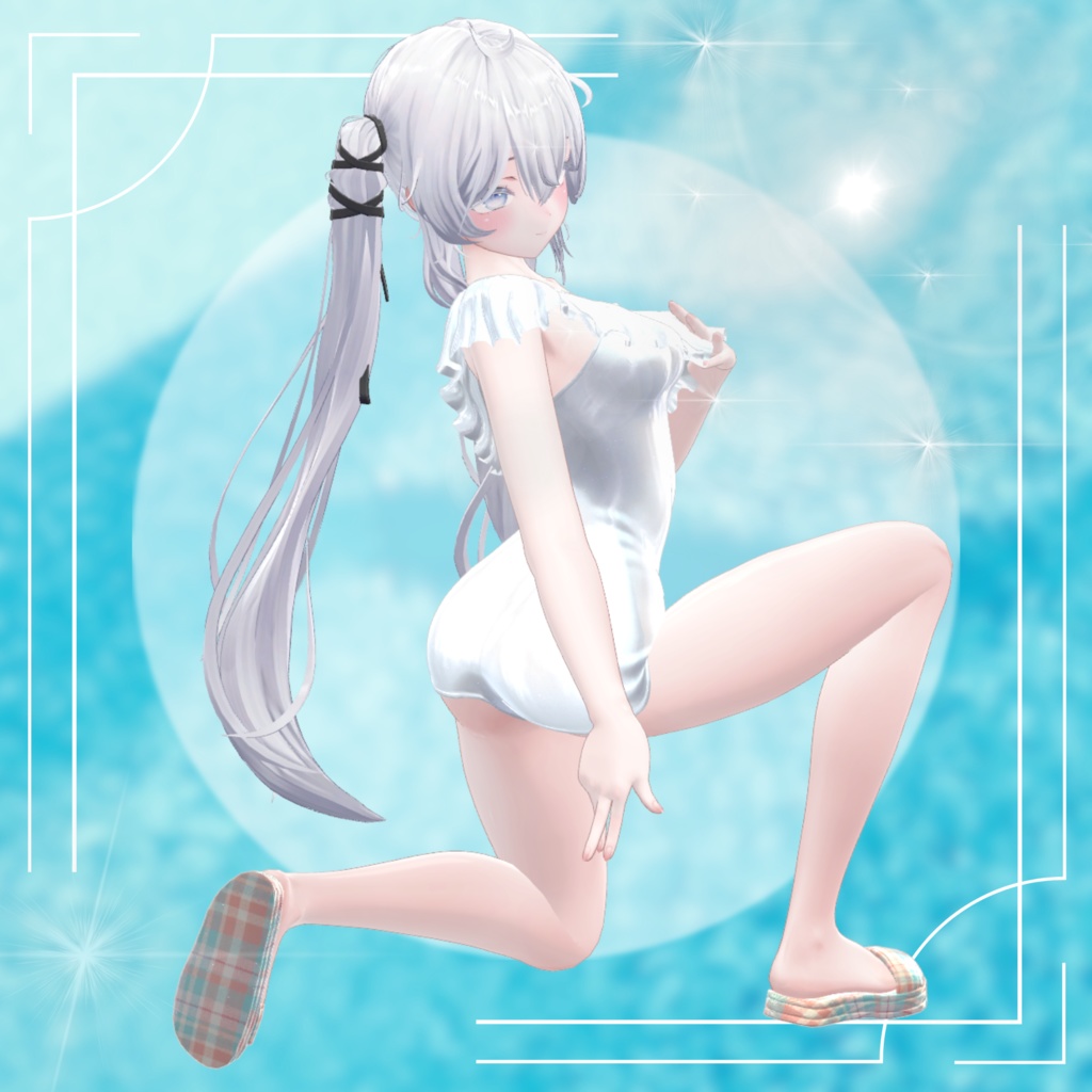 【6アバター対応】モノキニ水着 MA対応