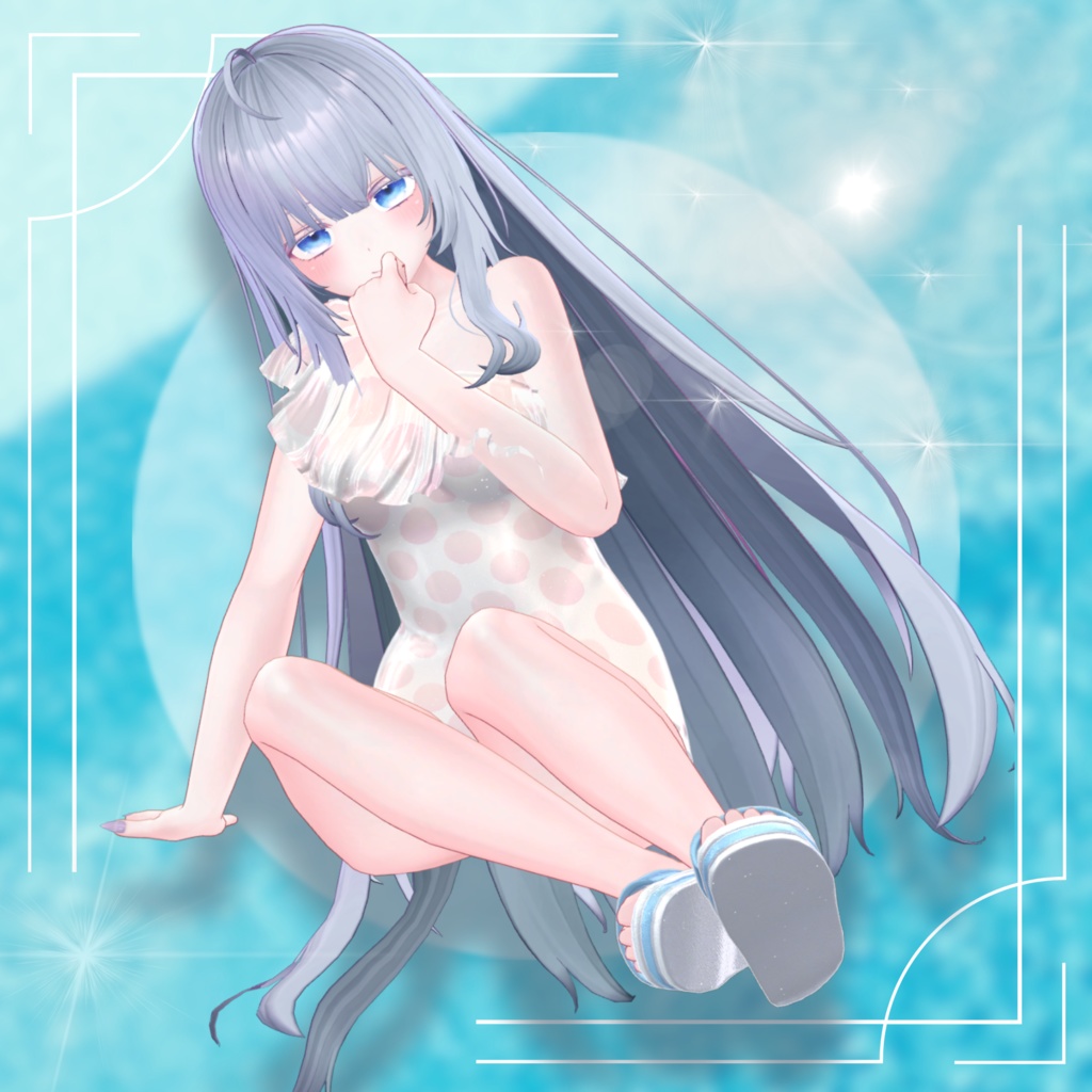 【6アバター対応】モノキニ水着 MA対応