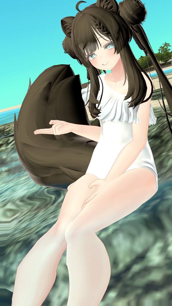 【6アバター対応】モノキニ水着 MA対応