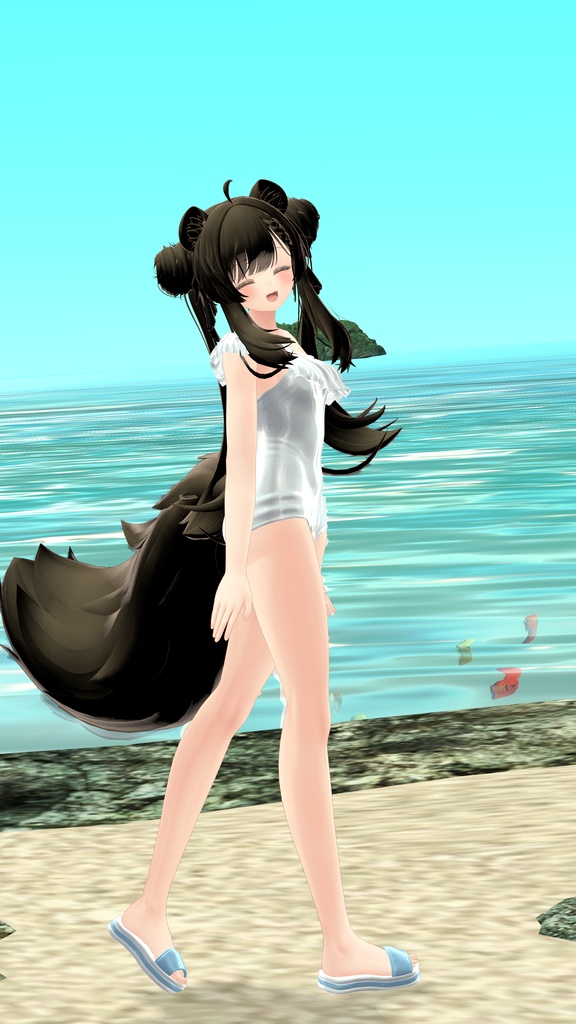 【6アバター対応】モノキニ水着 MA対応