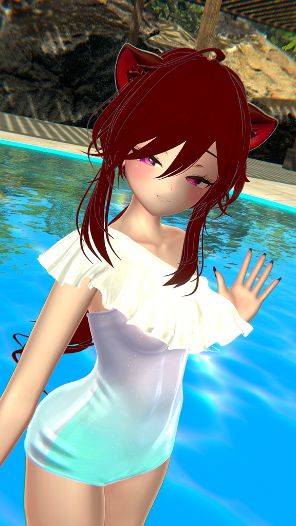 【6アバター対応】モノキニ水着 MA対応