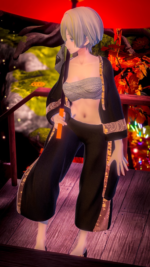 【6アバター対応】モダン羽織り MA対応