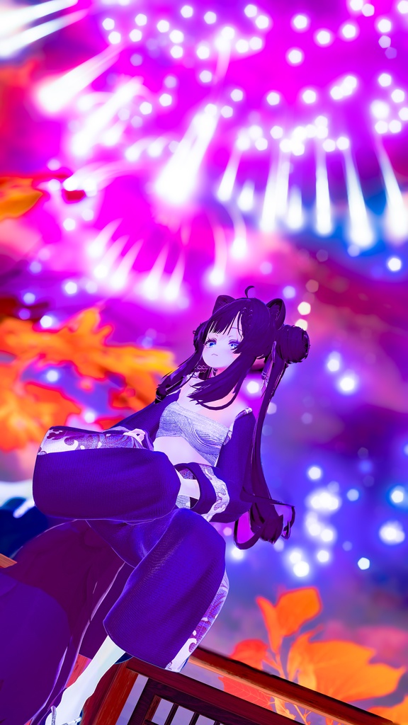 【6アバター対応】モダン羽織り MA対応