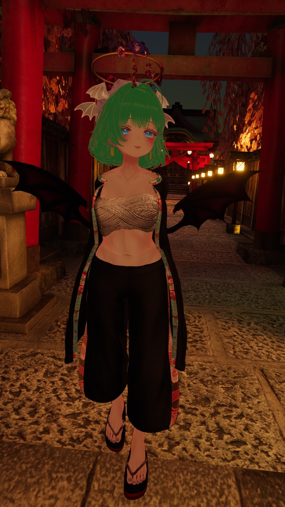 【6アバター対応】モダン羽織り MA対応