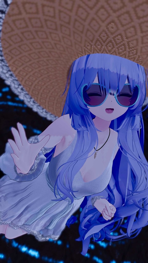 【10アバター対応】ボヘミアンサマードレス MA対応