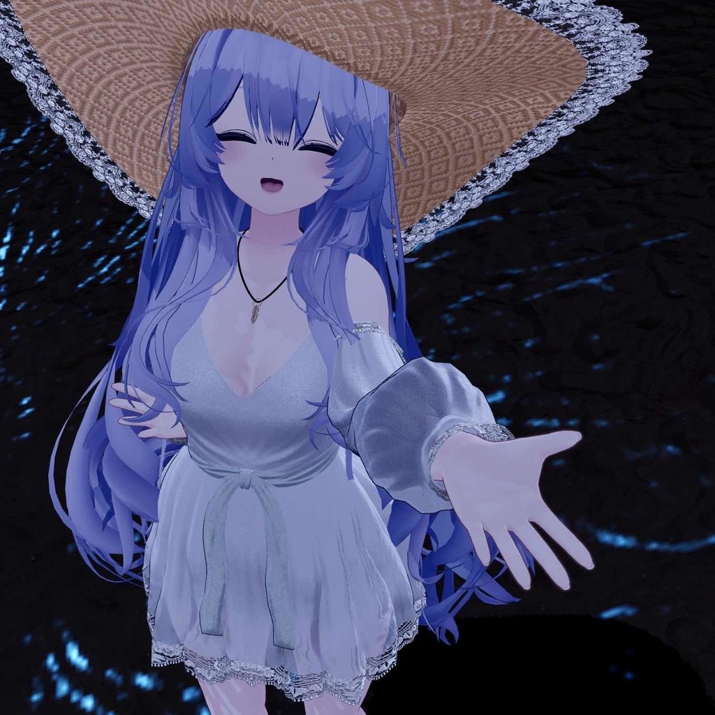 【10アバター対応】ボヘミアンサマードレス MA対応