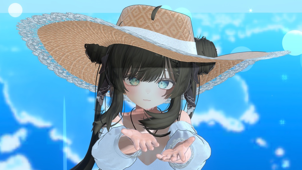 【10アバター対応】ボヘミアンサマードレス MA対応