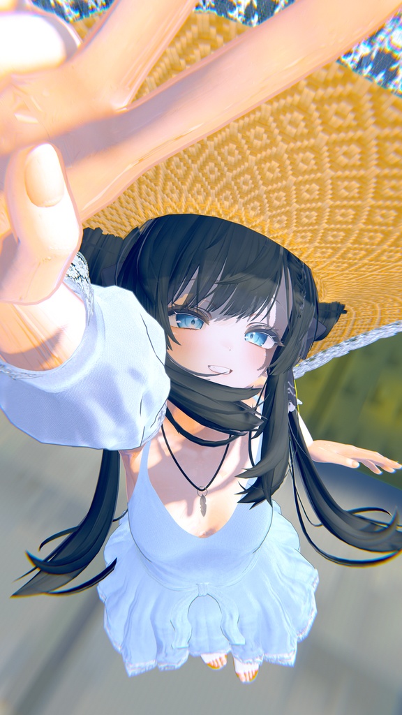 【10アバター対応】ボヘミアンサマードレス MA対応