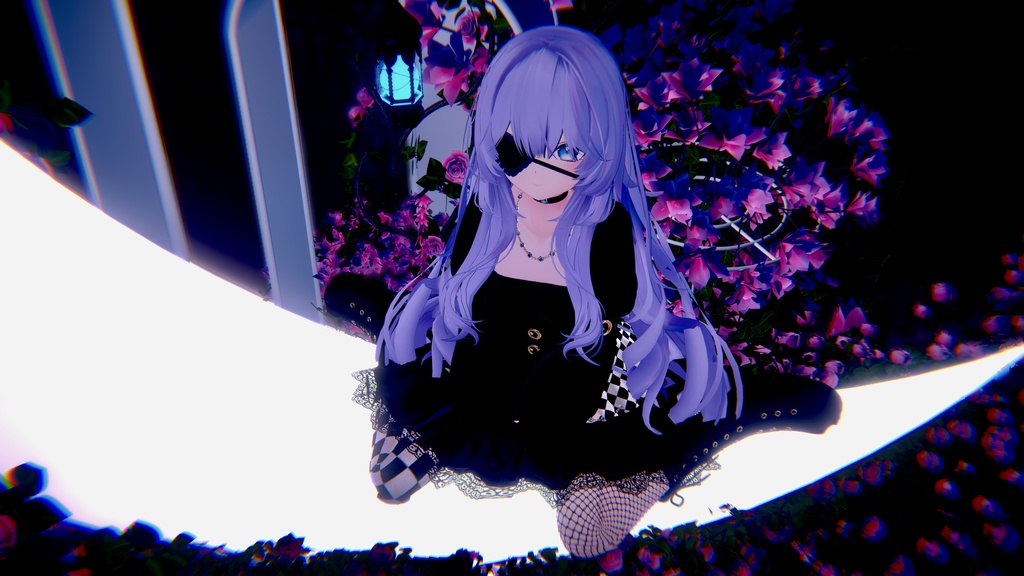 【15アバター対応】ゴシックチェック MA対応