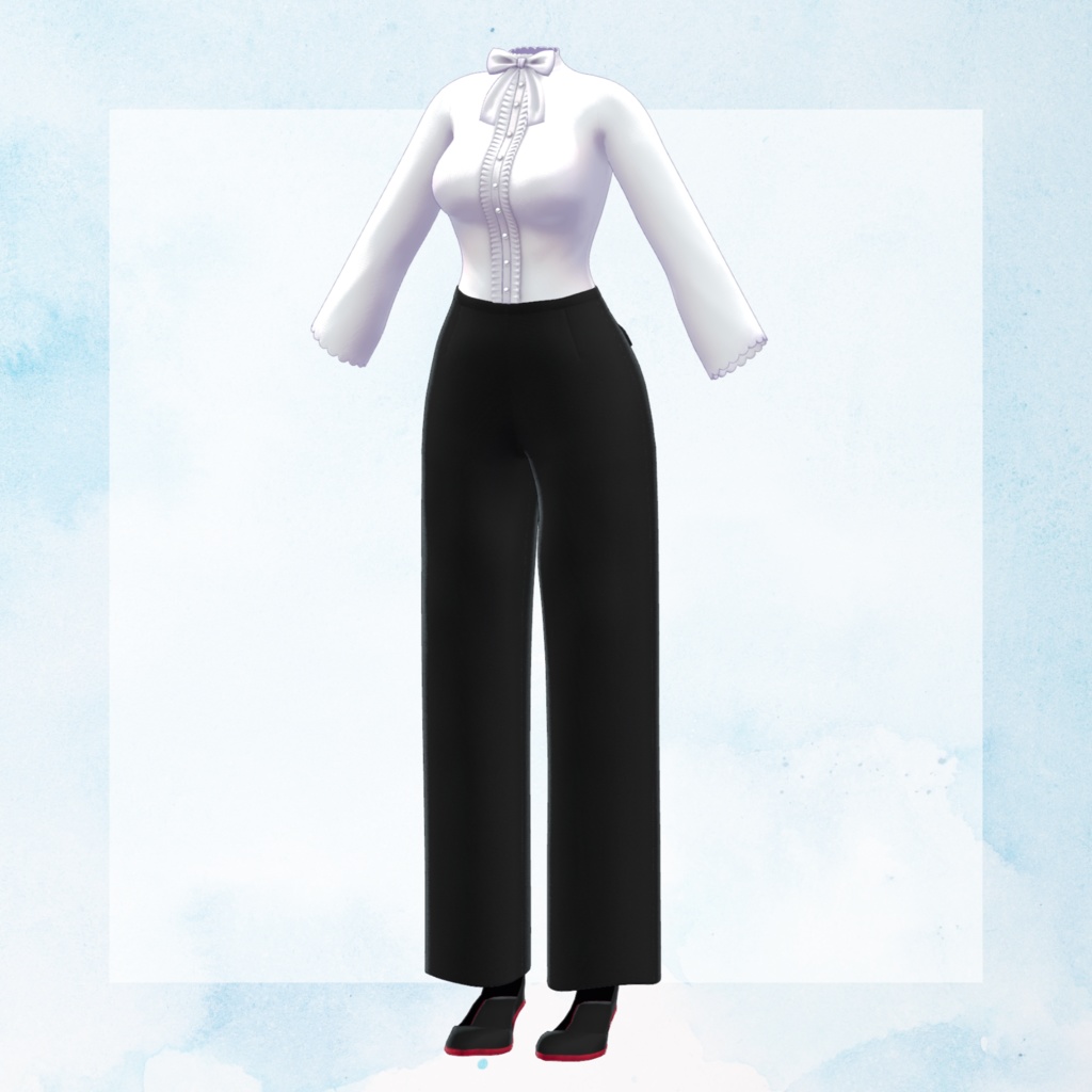 【森羅】シックなパンツスタイル MA対応