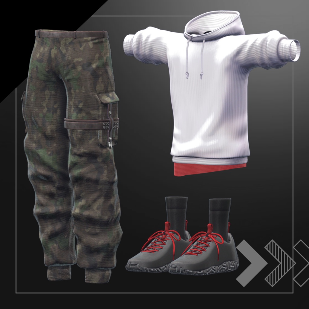 【16アバター対応】カジュアルスタイル MA対応