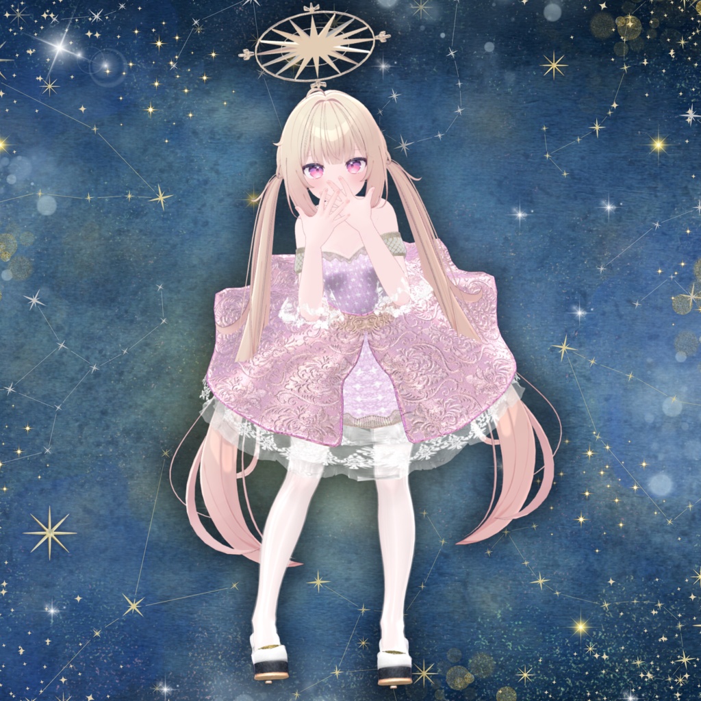 【13アバター対応】スターリーナイト・エレガンスドレス