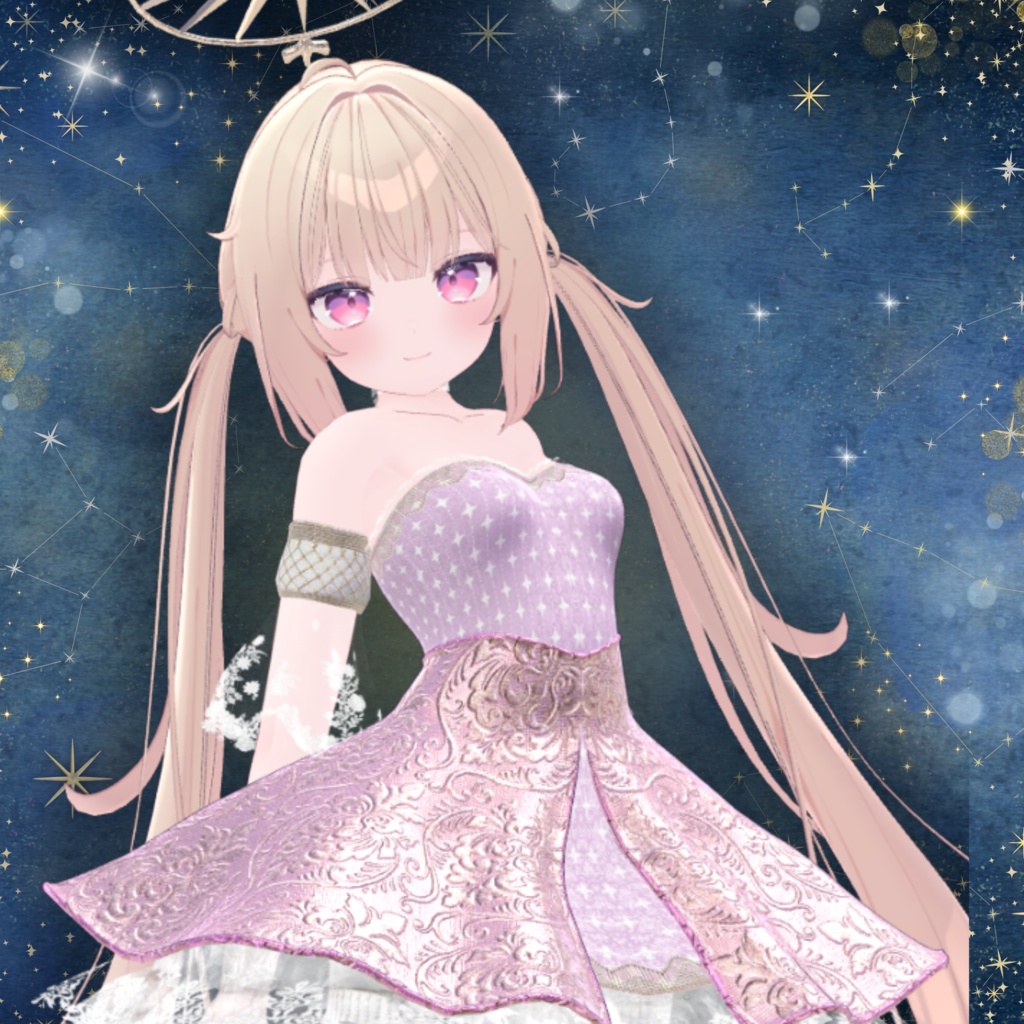 【13アバター対応】スターリーナイト・エレガンスドレス