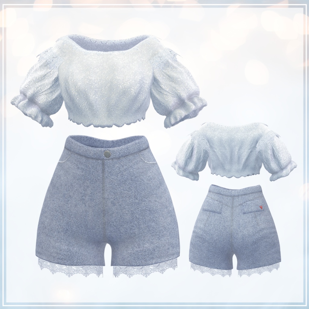 【VRChat 衣装】パステルドリーム