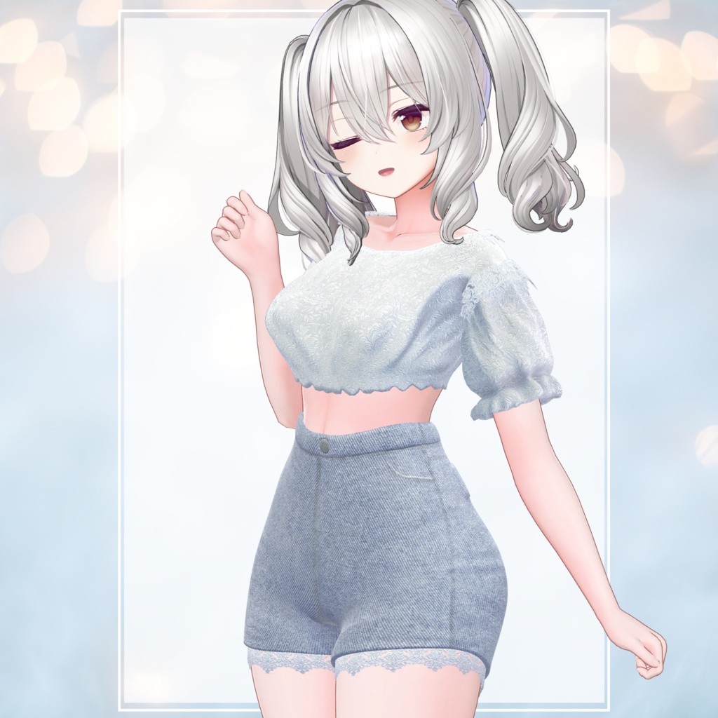 【VRChat 衣装】パステルドリーム